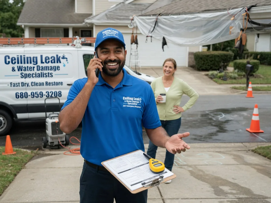 Ceiling Leak Cleanup Rainsville, NM FAQs